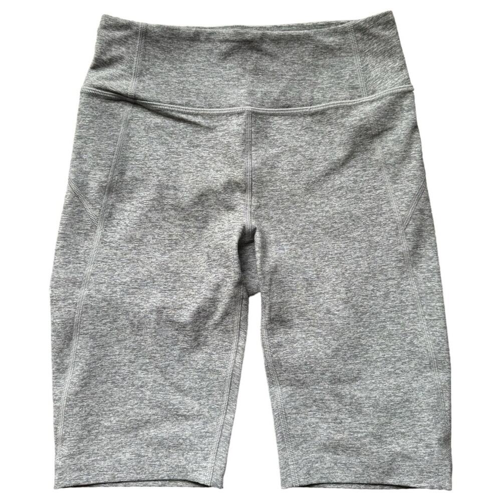 Outdoor Voices Warmup 10” Biker Shorts‎ Ash Grey Pocket Compression Size XS NEW